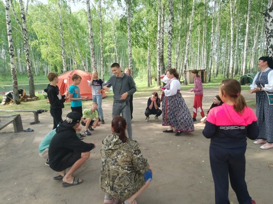 Развлекательная программа «Народные забавы»