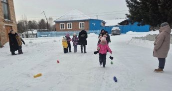 Игровая программа «Добро пожаловать, Зима!»