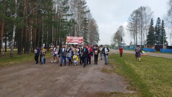 Районная акция «В сердцах навсегда!», посвященная празднованию 77-й годовщины Победы в Великой Отечественной войне 1941-1945гг.