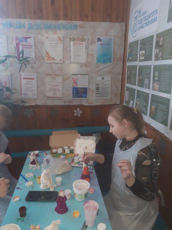 Час творчества «Роспись дымковской игрушки»