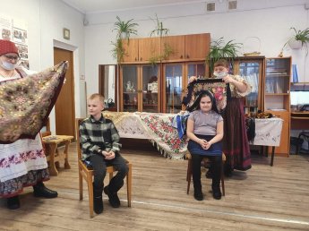 Познавательная интерактивная программа «Русский платок»