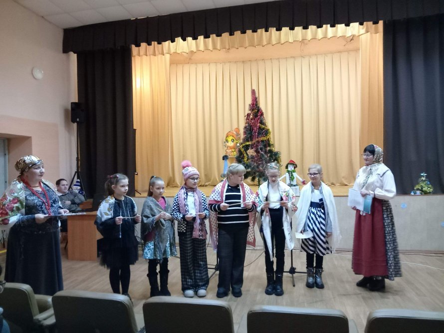 Посиделки «Святки, да колядки»