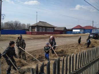 Экологическая акция «Мы за чистое село!»