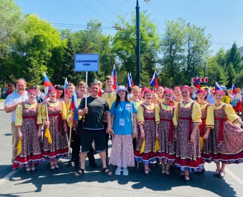 "Жарки" на празднике в г.Омск
