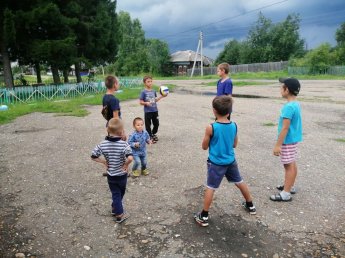 Спортивно-развлекательная программа «Весёлый мяч»