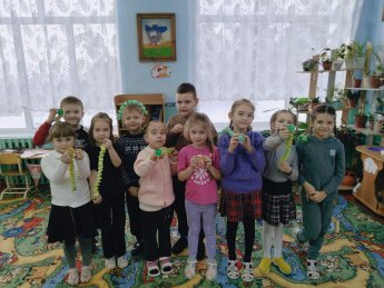 Мастер-класс «Объёмная змейка»