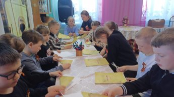 Мастер-класс «Солдатский треугольник»