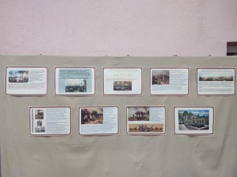 Информационный стенд «Недаром помнит вся Россия про день Бородина!»