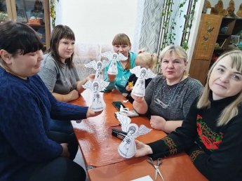 Мастер-класс «Рождественский ангелочек»