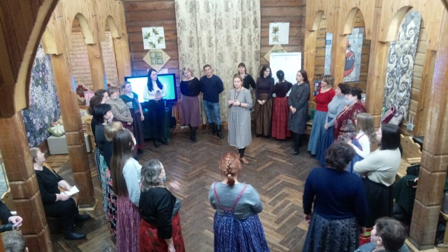 Участие в областном семинаре-практикуме "Формы актуализации нематериального культурного наследия в работе центров русской традиционной культуры"