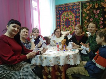 Мастер-класс по изготовлению  Рождественского ангела